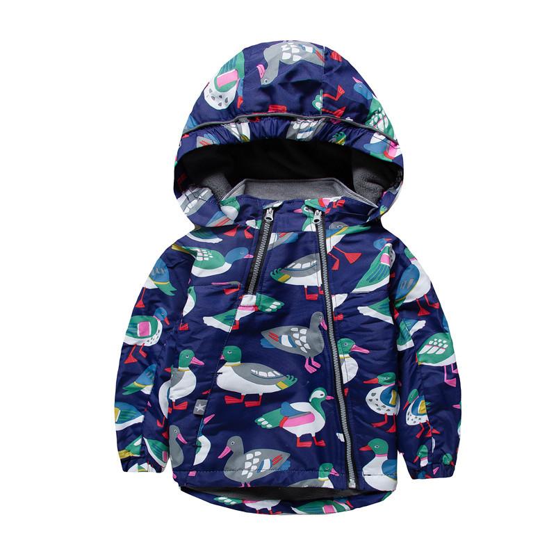 Meanbear Herbst und Winter Jungen und Mädchen Submachine Langarm Mantel 110 von Joom DACH