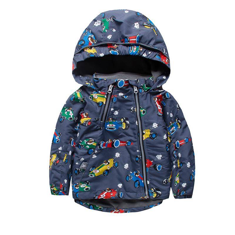 Meanbear Herbst und Winter Jungen und Mädchen Submachine Langarm Mantel 120 von Joom DACH