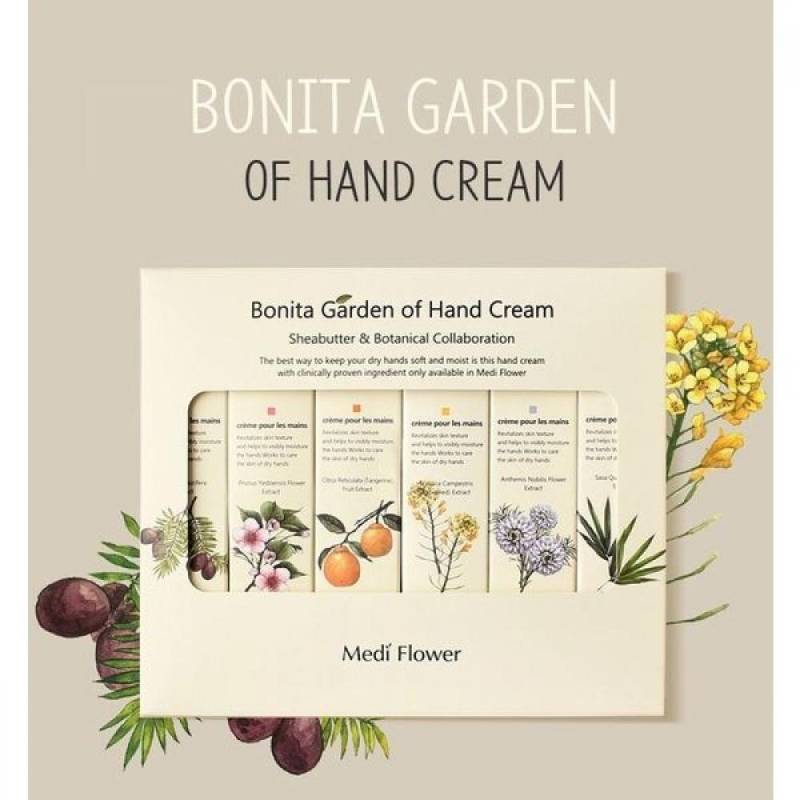 Mediflower Bonita Handcreme Set mit 6 von Joom DACH