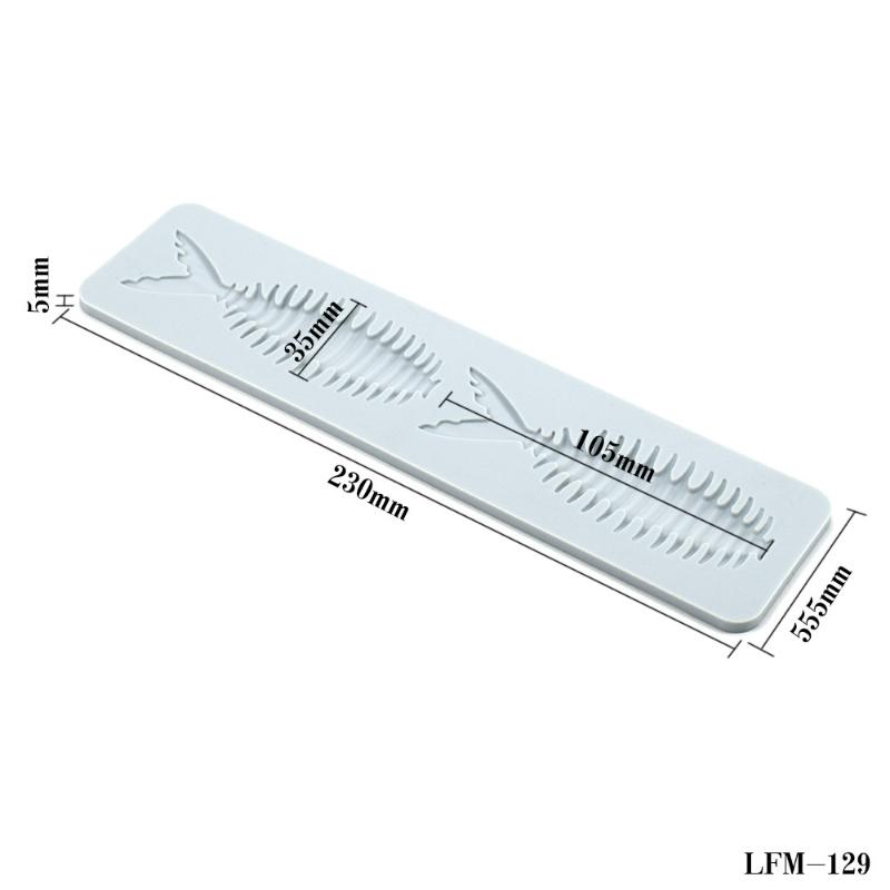 Mehrfach-Schädel Fischgräten Silikon Kuchenform Backen Spitze Dekorationswerkzeug Für Kuchenränder Küchen- & Backzubehör Form von Joom DACH