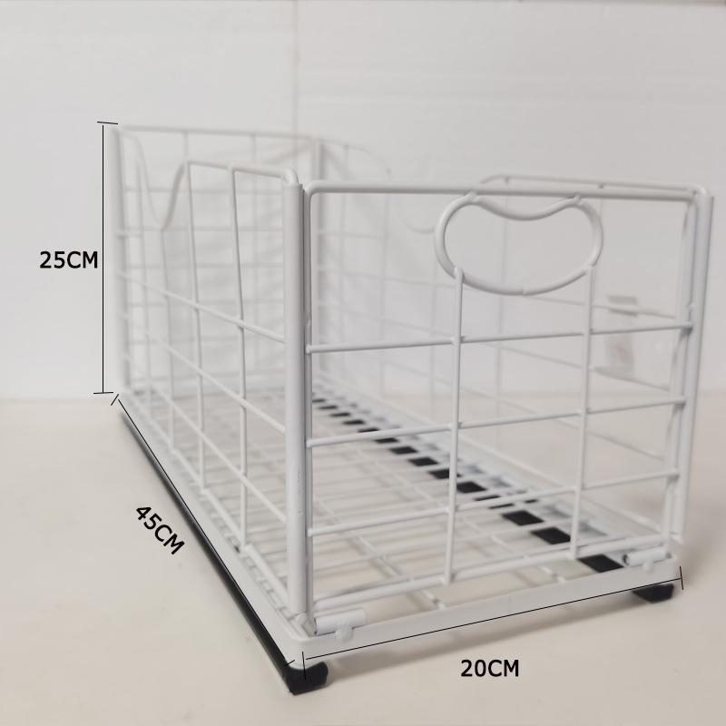 Mehrschichtiger Ausziehbarer Küchenaufbewahrungskorb für Snacks, Gewürze und Gläser von Joom DACH