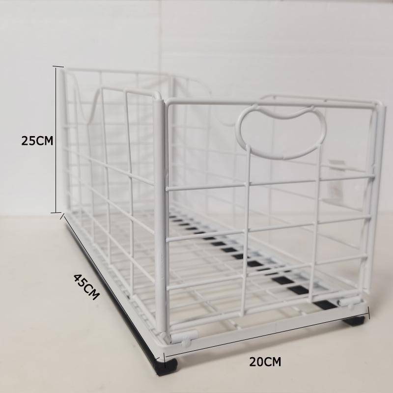 Mehrschichtiger Ausziehbarer Küchenaufbewahrungskorb für Snacks, Gewürze und Gläser von Joom DACH