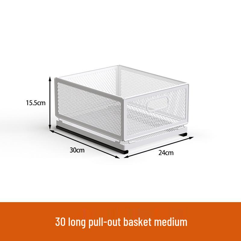 Mehrschichtiger Ausziehbarer Küchenaufbewahrungskorb für Snacks, Gewürze und Gläser von Joom DACH
