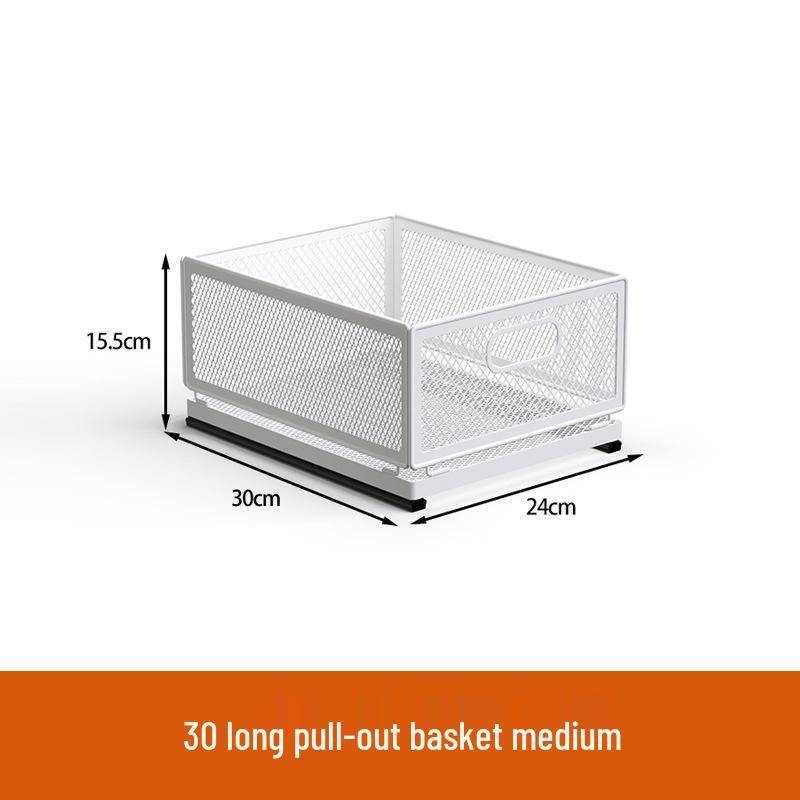 Mehrschichtiger Ausziehbarer Küchenaufbewahrungskorb für Snacks, Gewürze und Gläser von Joom DACH