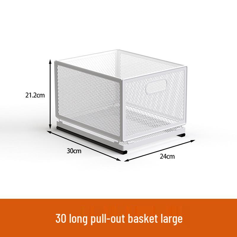 Mehrschichtiger Ausziehbarer Küchenaufbewahrungskorb für Snacks, Gewürze und Gläser von Joom DACH