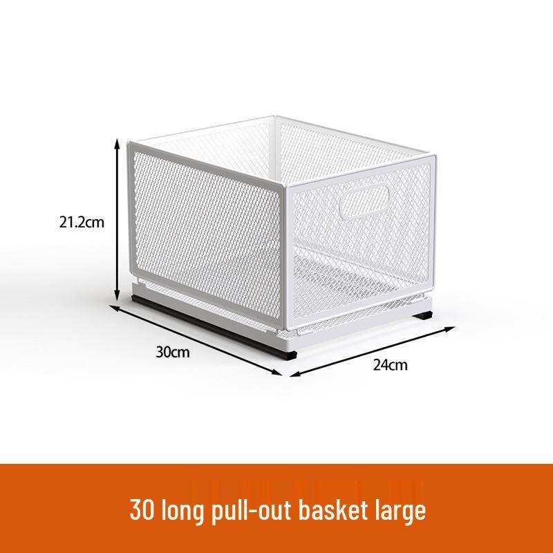 Mehrschichtiger Ausziehbarer Küchenaufbewahrungskorb für Snacks, Gewürze und Gläser von Joom DACH