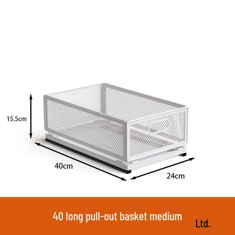 Mehrschichtiger Ausziehbarer Küchenaufbewahrungskorb für Snacks, Gewürze und Gläser von Joom DACH