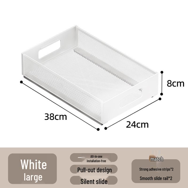Mehrschichtiger Ausziehbarer Küchenaufbewahrungskorb für Snacks, Gewürze und Gläser von Joom DACH