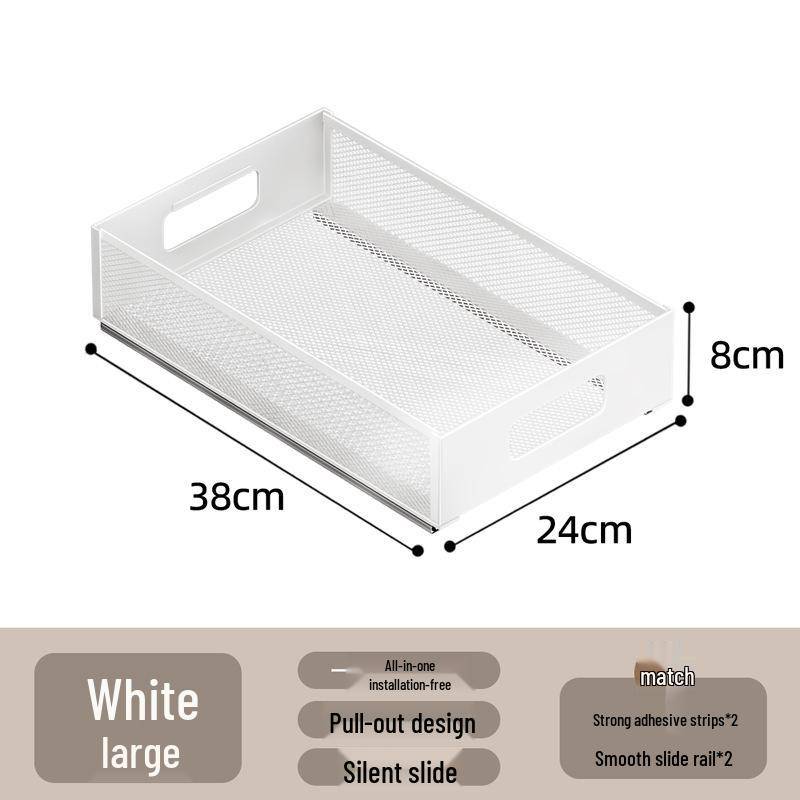 Mehrschichtiger Ausziehbarer Küchenaufbewahrungskorb für Snacks, Gewürze und Gläser von Joom DACH