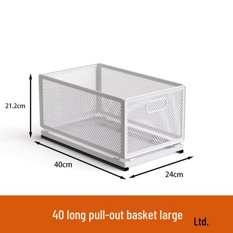 Mehrschichtiger Ausziehbarer Küchenaufbewahrungskorb für Snacks, Gewürze und Gläser von Joom DACH
