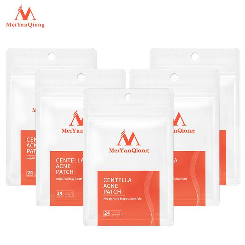 MeiYanQiong Centella Akne Patch Aufkleber Akne Behandlung Pickel Entferner Werkzeug Blemish Spot Gesichtsmaske Hautpflege Wasserdicht 24 Patches 5bag von Joom DACH