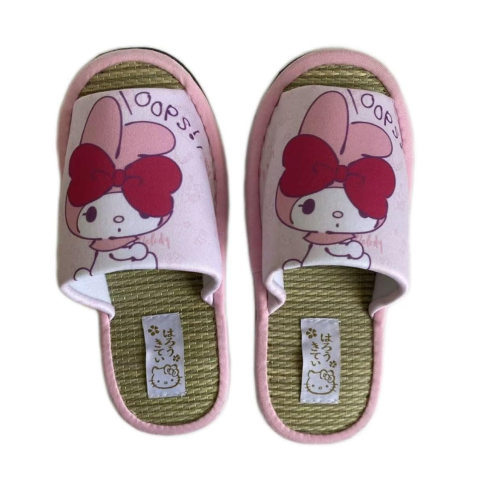 Mein und Pochaccos Tatami-Zimmer Haus Sommer-Toilette für Kinder und Perfekt für Gäste und Heimgebrauch Kuromi, Melody, Cinnamoroll, Hausschuhe, Schuhe, Hausschuhe, von Joom DACH