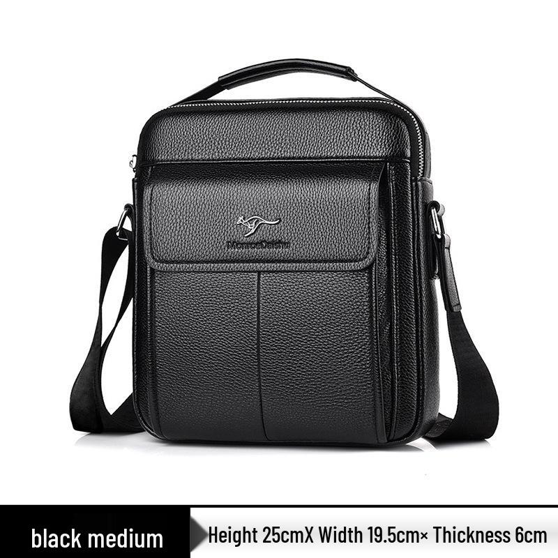 Herrenmode Koreanischer Stil Umhängetasche Messenger Bag für Geschäftliche und Freizeitliche Nutzung von Joom DACH