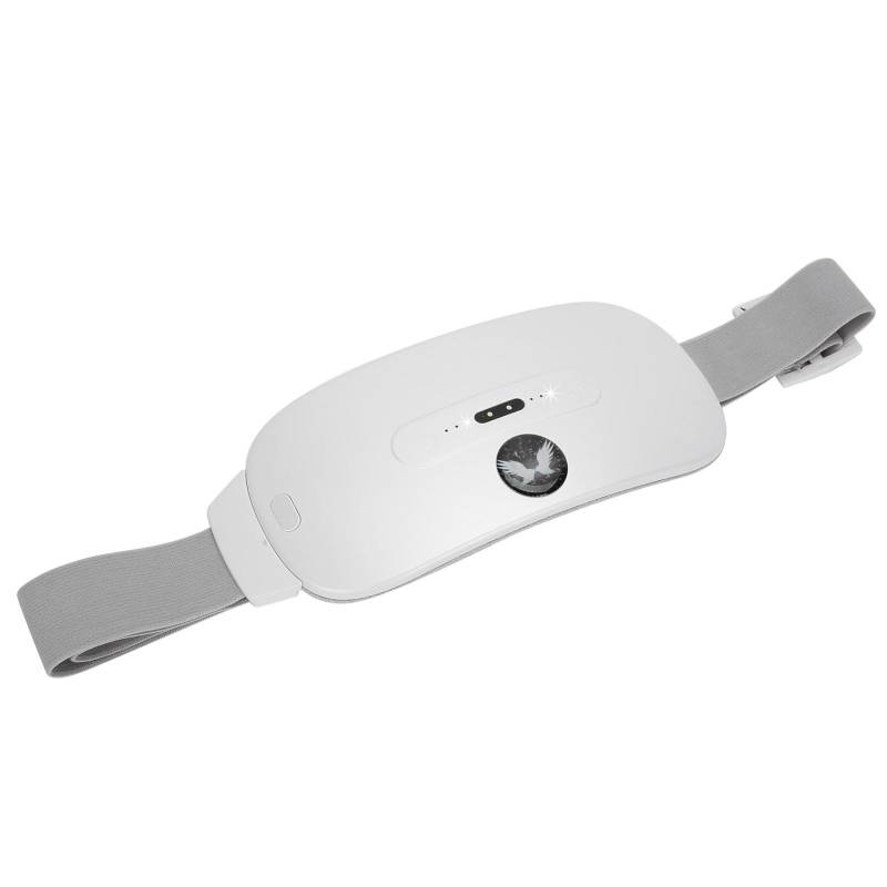 Menstruations-Heizkissen Ferninfrarot Wärmend Uterus Taillengürtel Krampflösend Heizgerät(Rosa ) weiß von Joom DACH