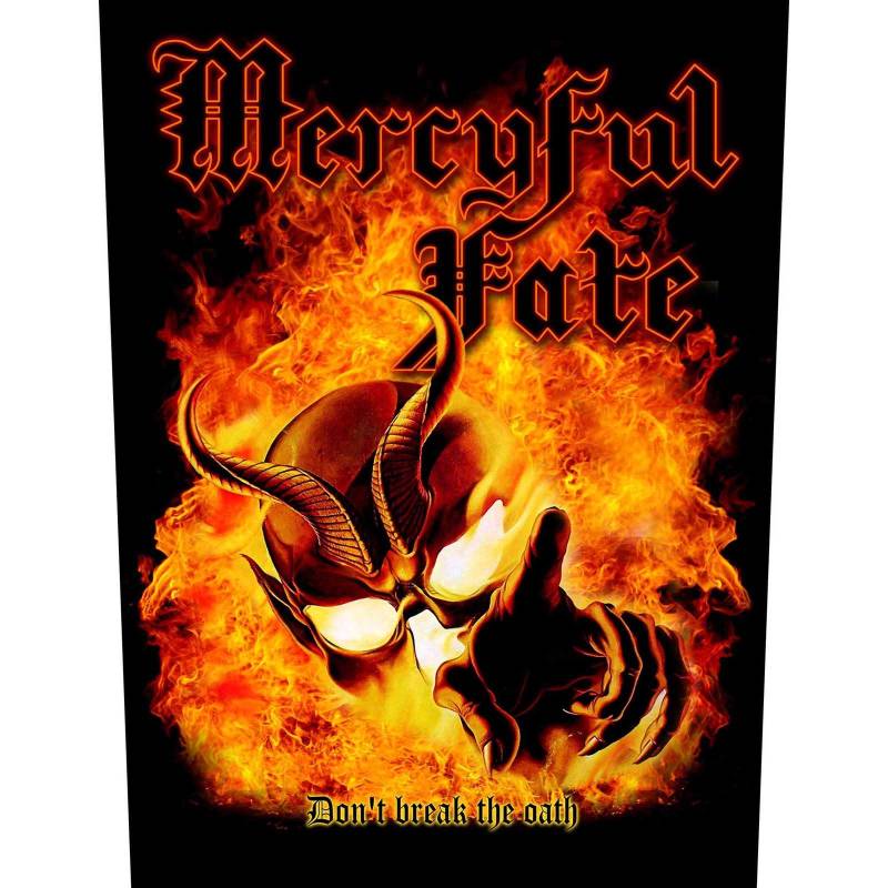 Mercyful Fate Don't Break The Oath Patch One Size orange/schwarz von Joom DACH