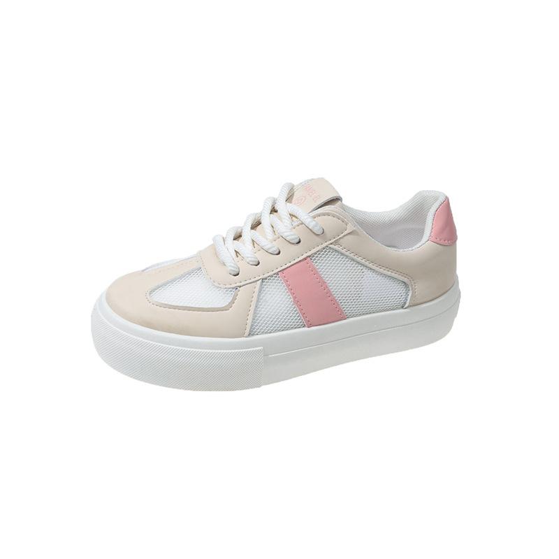 Mesh Schuhe Damen Sommer Leicht Dünn Deutsche Trainingsschuhe Weichsohlige Mesh Atmungsaktiv Student Weiße Schuhe Board Schuhe 40 rosa von Joom DACH