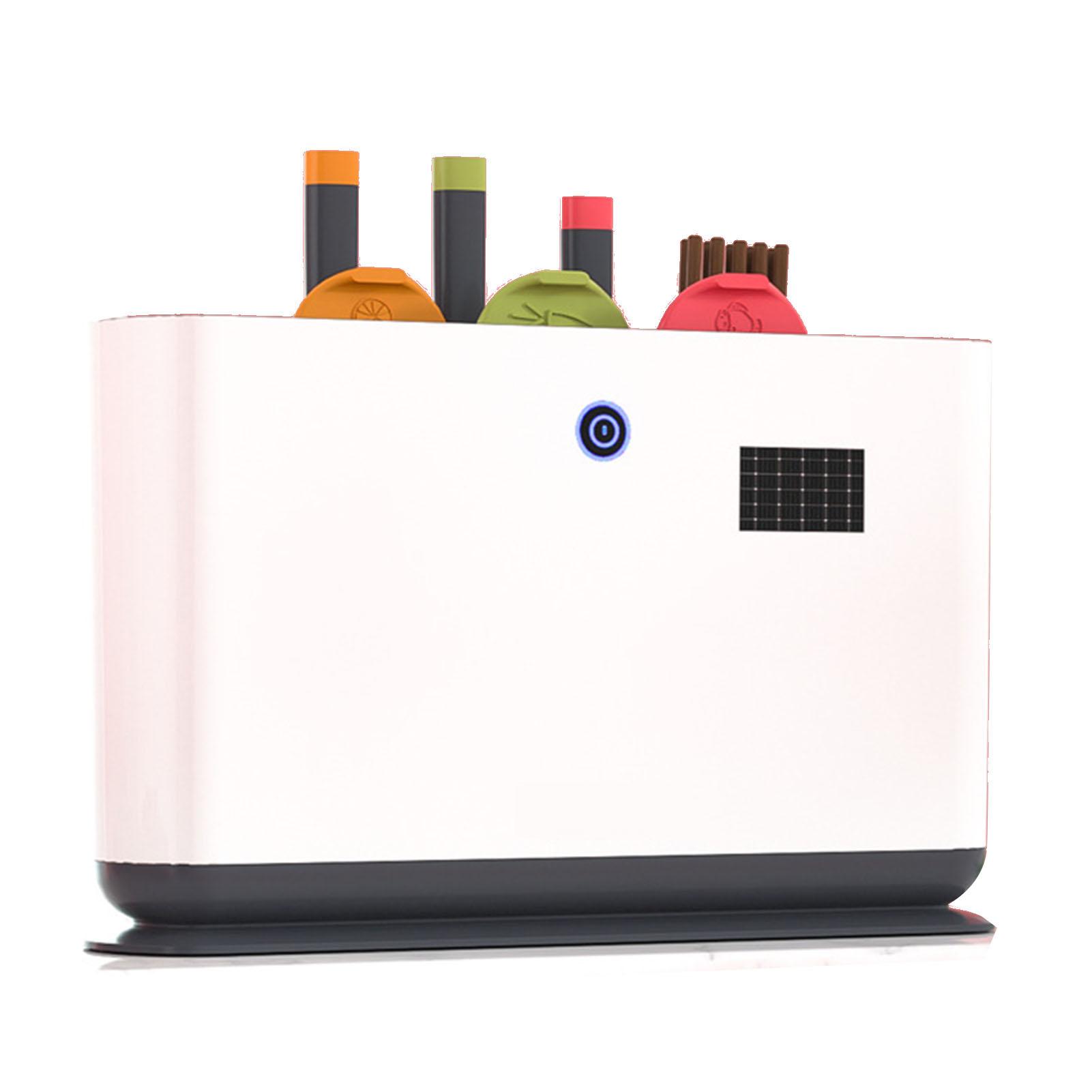 Messerblock Elektrisch Ultraviolette Rundumreinigung Messer Essstäbchen Schneidebrett Halter Utensilien von Joom DACH