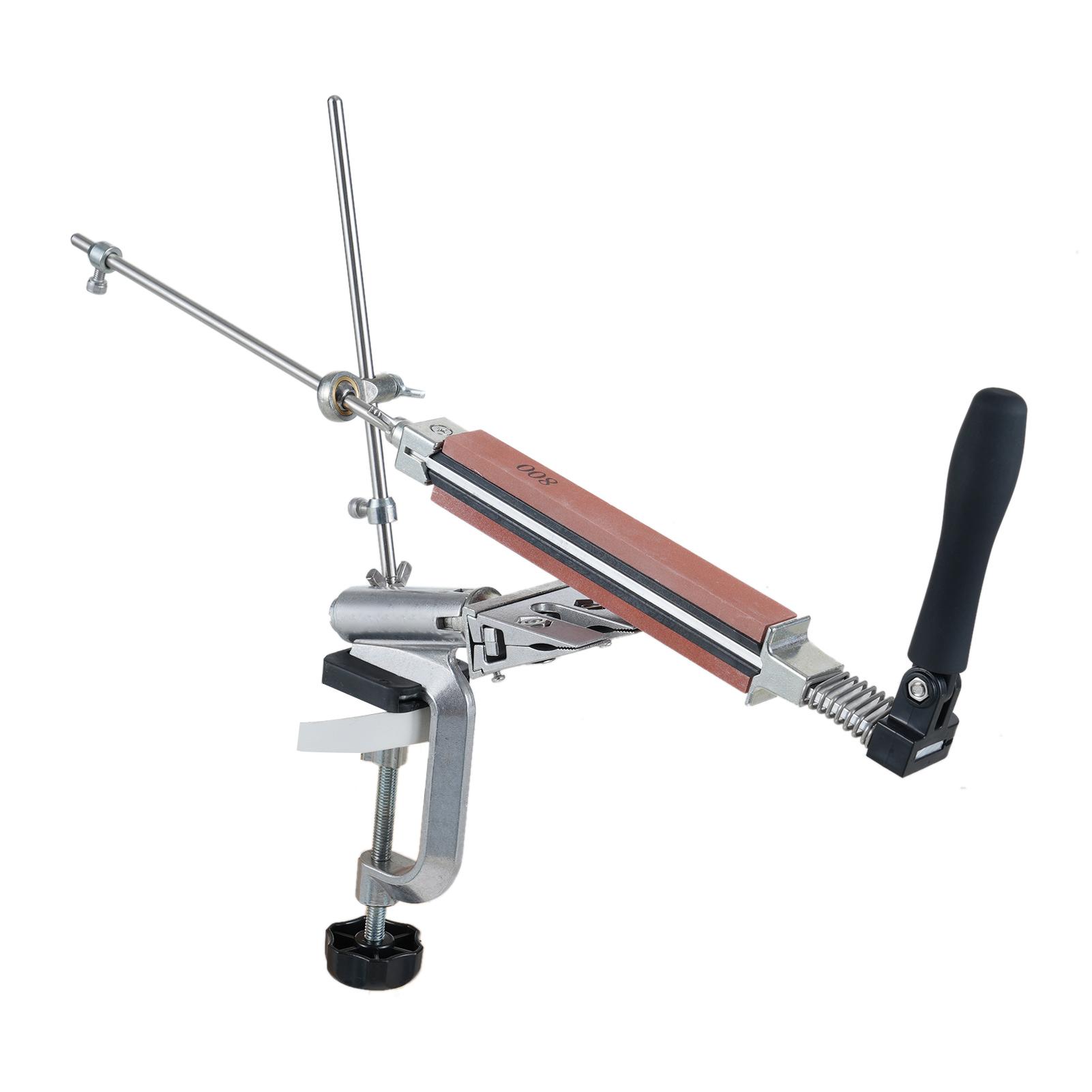 Messerschärfer mit 6 Schleifsteinen 360 Grad Wendewinkel Einstellbar Design Edelstahlmesser silber Messerschärfer mit 6 Schleifsteinen 360 Grad Wendewinkel Einstellbar Design Edelstahlmesser silber von Joom DACH