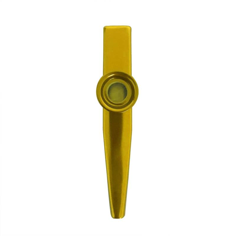 Metall Kazoos Musical Instruments Aluminium Legierung Kazoo für Kinder Mini Kazoo mit Kazoo Membran für 1Pcs Kazoo gold von Joom DACH