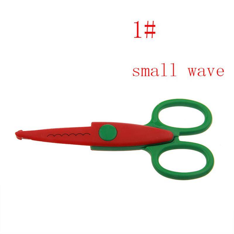 Metall Kunststoff DIY Scrapbooking Foto Papier Tagebuch Dekoration Welle Rand Handwerk Cartoon Spitze Schere 1 von Joom DACH