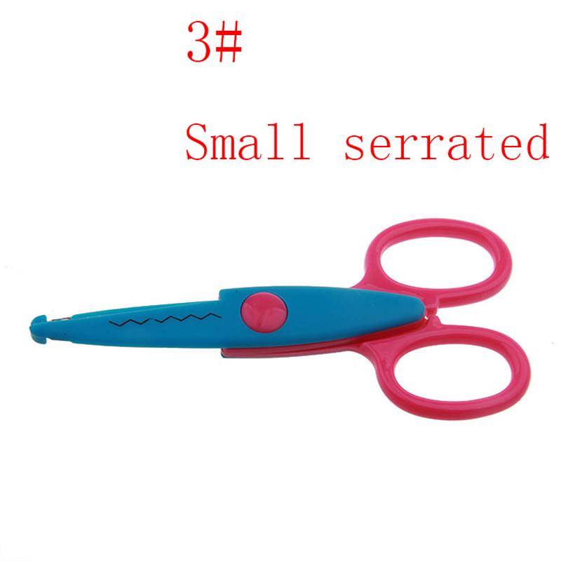 Metall Kunststoff DIY Scrapbooking Foto Papier Tagebuch Dekoration Welle Rand Handwerk Cartoon Spitze Schere 3 von Joom DACH