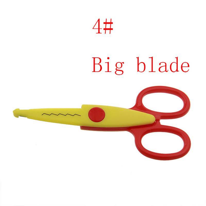 Metall Kunststoff DIY Scrapbooking Foto Papier Tagebuch Dekoration Welle Rand Handwerk Cartoon Spitze Schere 4 von Joom DACH