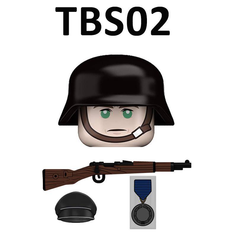 Militär WW2 Deutsche Soldaten Figuren Bausteine Tarnung Armee Infanterie Offizier Hut Helm Waffen Steine Spielzeug für Kinder von Joom DACH
