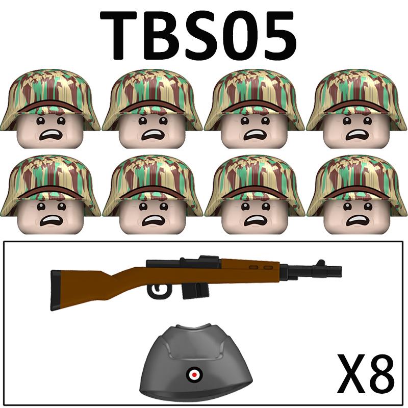 Militär WW2 Deutsche Soldaten Figuren Bausteine Tarnung Armee Infanterie Offizier Hut Helm Waffen Steine Spielzeug für Kinder von Joom DACH