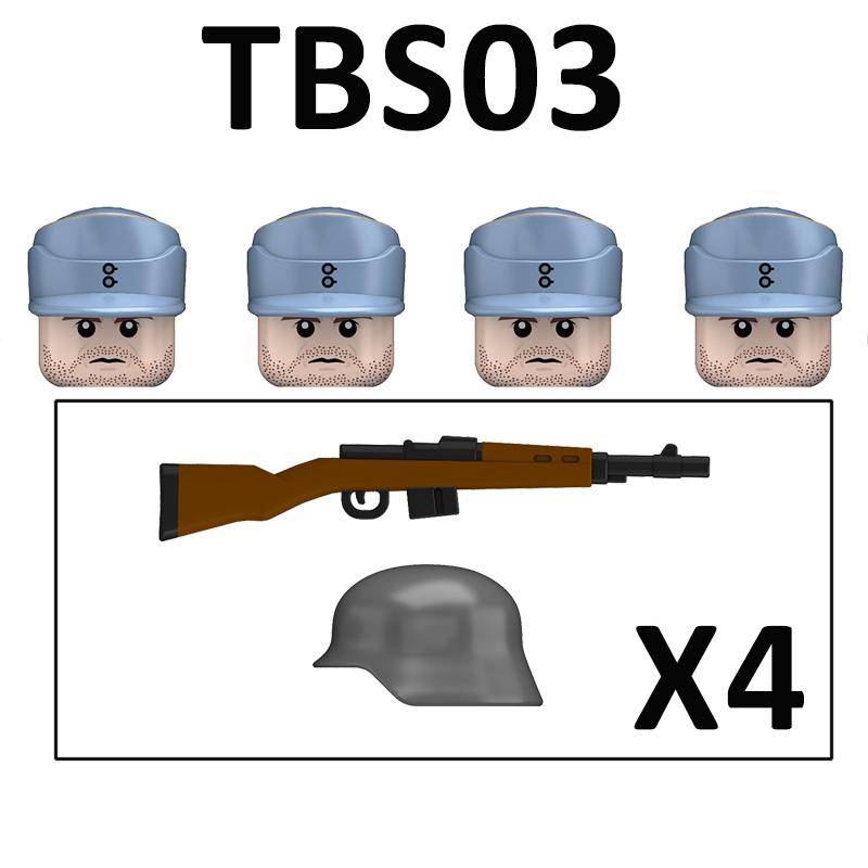 Militär WW2 Deutsche Soldaten Figuren Bausteine Tarnung Armee Infanterie Offizier Hut Helm Waffen Steine Spielzeug für Kinder von Joom DACH