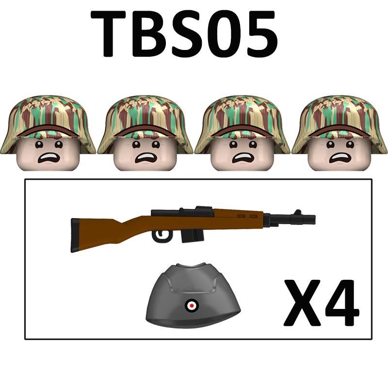 Militär WW2 Deutsche Soldaten Figuren Bausteine Tarnung Armee Infanterie Offizier Hut Helm Waffen Steine Spielzeug für Kinder von Joom DACH