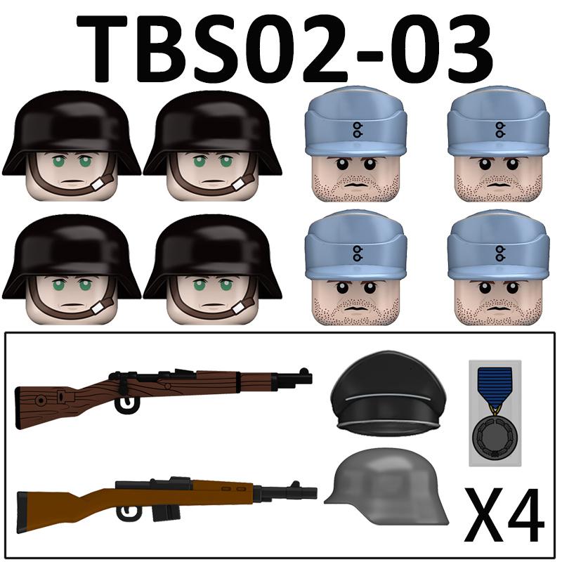 Militär WW2 Deutsche Soldaten Figuren Bausteine Tarnung Armee Infanterie Offizier Hut Helm Waffen Steine Spielzeug für Kinder von Joom DACH