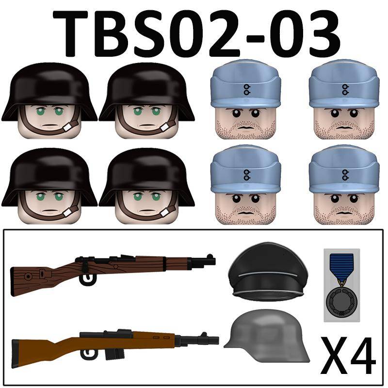 Militär WW2 Deutsche Soldaten Figuren Bausteine Tarnung Armee Infanterie Offizier Hut Helm Waffen Steine Spielzeug für Kinder von Joom DACH