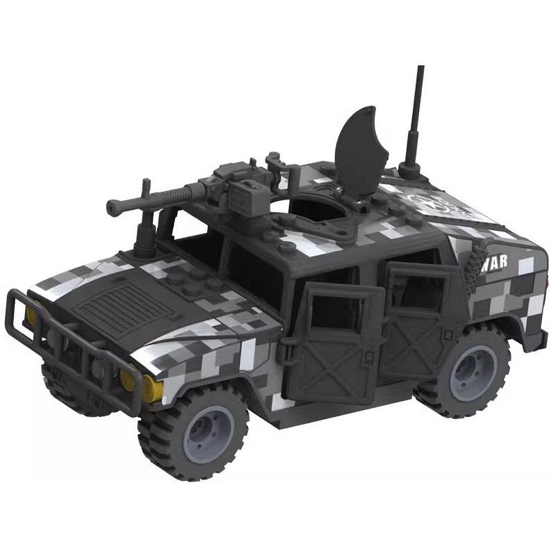 Militärwaffe der US-Spezialeinheiten mit SUV-Auto, Armeesoldaten, Moc-Waffen, Minifiguren, Ziegelsteine, Modellbausätze, Bildungsspielzeug für Kinder von Joom DACH