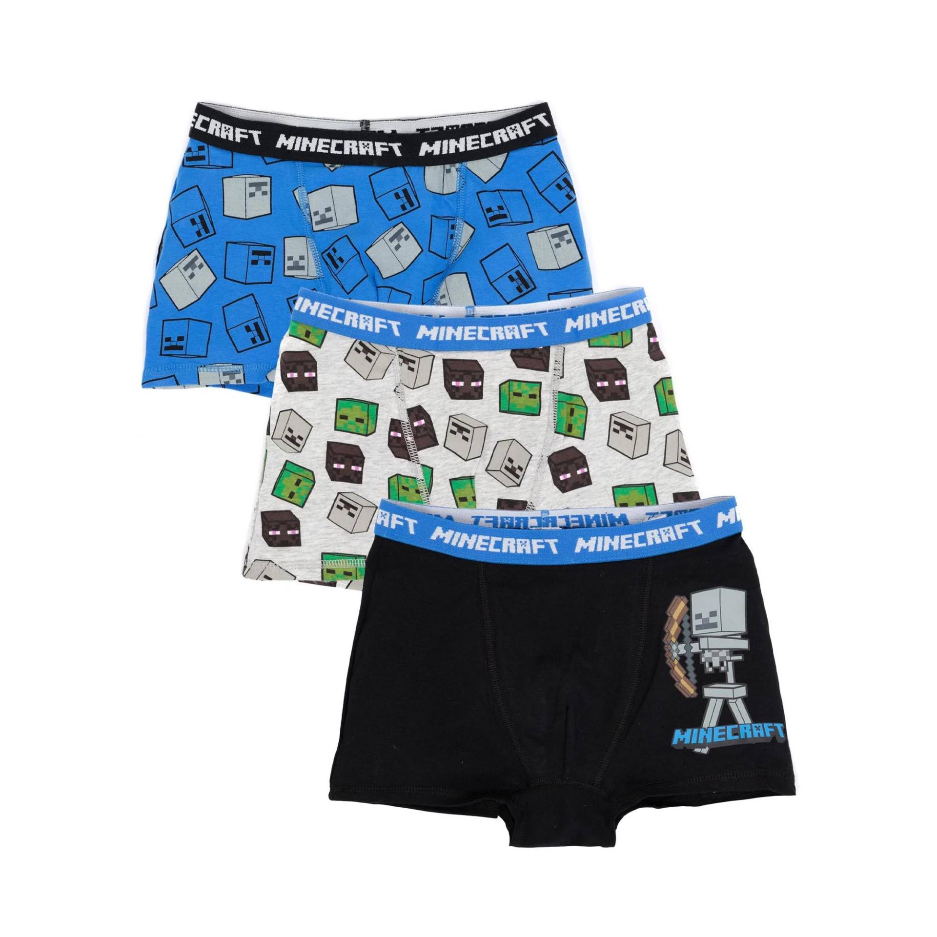 Minecraft Jungen Boxershorts Set (Packung mit 3) 9-10 Years von Joom DACH