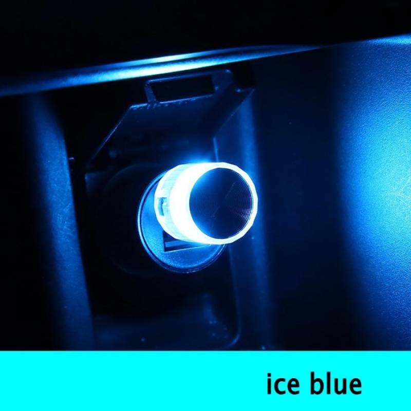 Mini Auto USB Atmosphäre Licht Umgebung Licht LED Nachtlicht LM von Joom DACH