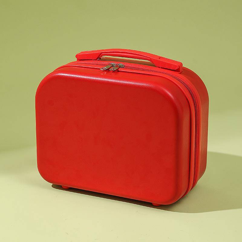 Mini Damen Handgepäck Koffer Kurztrip Reisegepäck Make-up Reisetaschen rot von Joom DACH