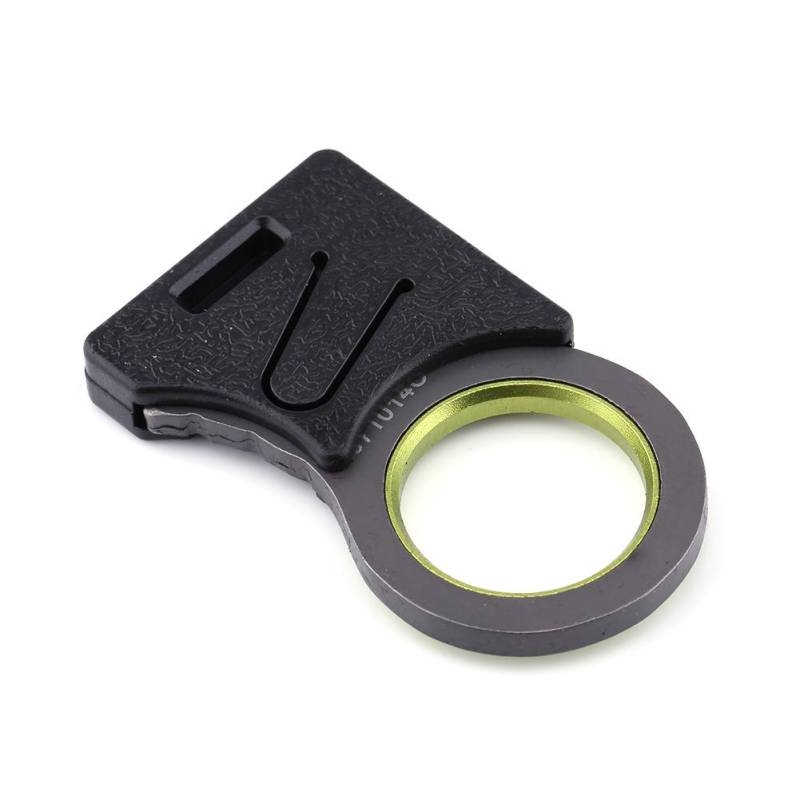 Mini EDC Werkzeug Outdoor Survival Haken Messer Becken-Gurt Cut Daumen Griff Schlüsselanhänger von Joom DACH