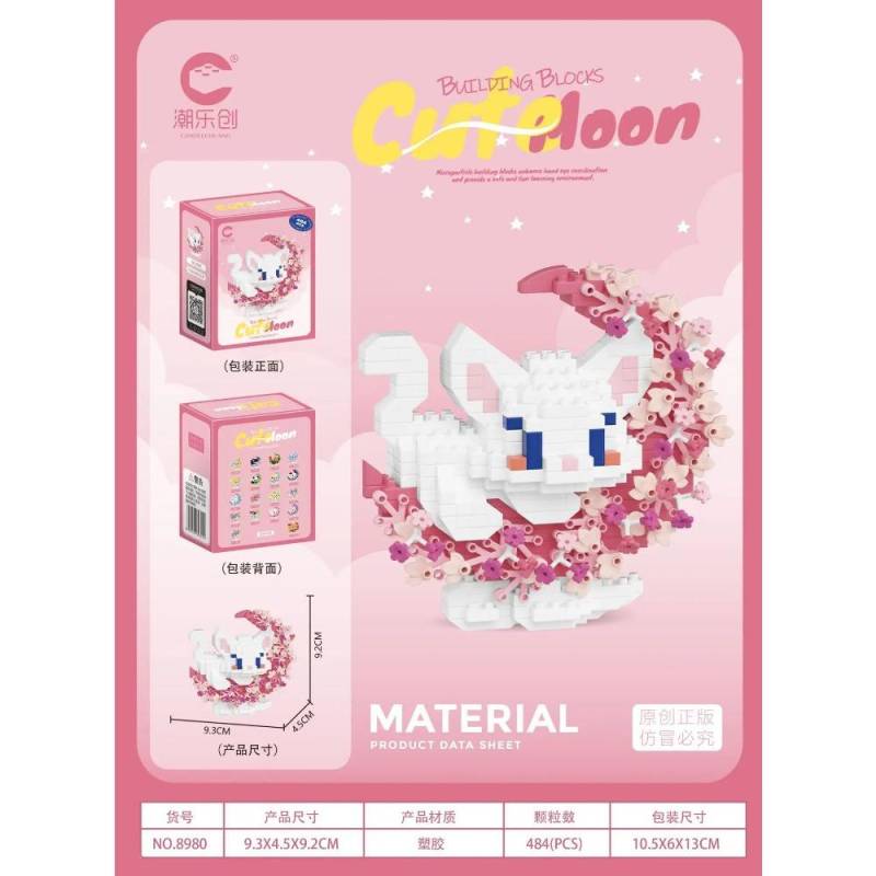 Mini Hund Katze Panda Waschbär Niedliches Haustier Kleine Bausteinmodellserie Ornamente Kinderspielzeug Weihnachts- Geburtstagsgeschenke für Kinder original box von Joom DACH