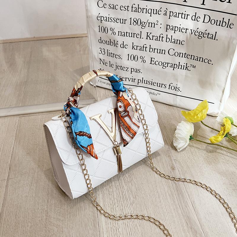 Mini-Kleintasche, neue trendige Handytasche, modische und vielseitige Umhängetasche für Damen, Damentasche weiß von Joom DACH