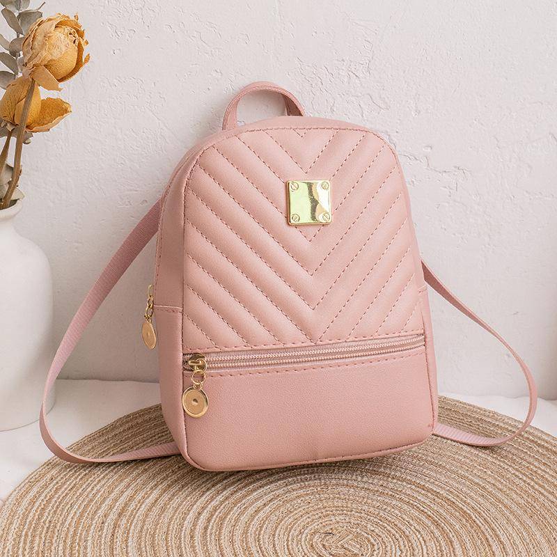 Mini-Rucksack, frischer und süßer kleiner Rucksack, süße kleine Schultasche für Damen rosa von Joom DACH