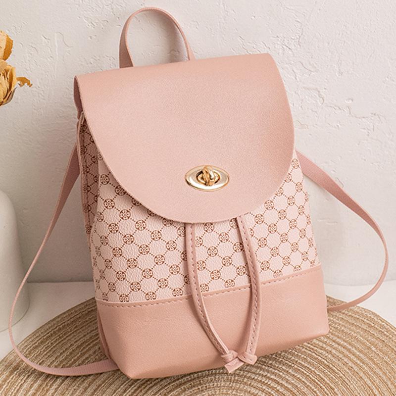 Mini Rucksack Student Kleine Schultasche Lässig Vielseitig Mädchen Kleiner Rucksack rosa von Joom DACH