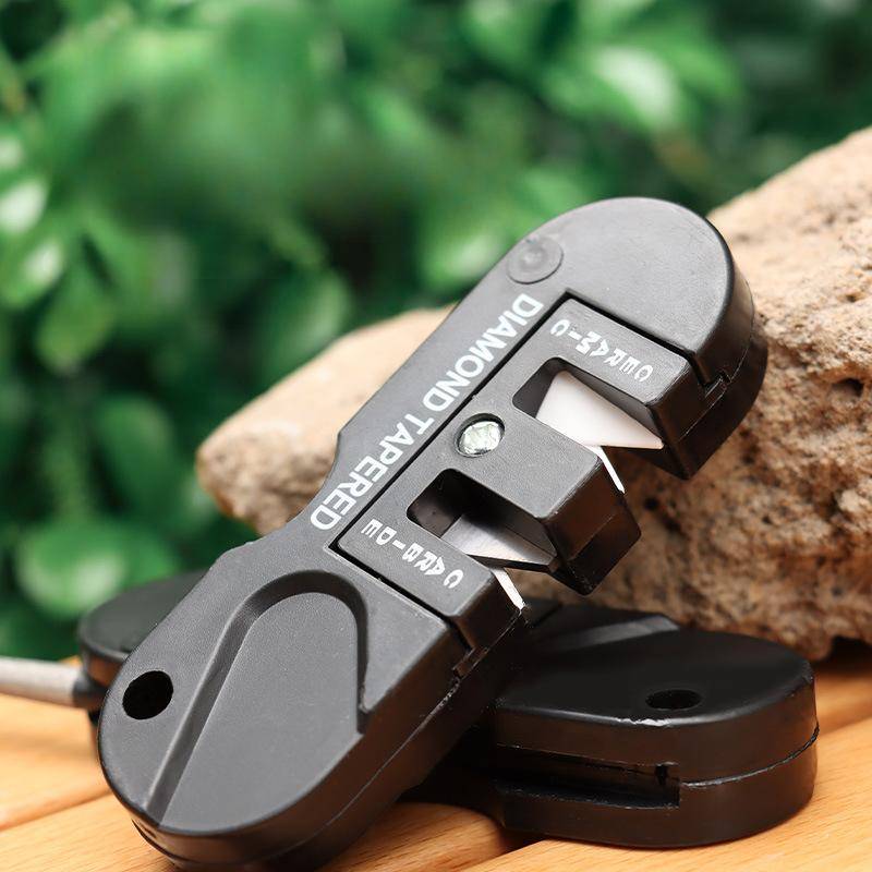 Mini Tragbare Wolfram Stahl Keramik Messer Schärfer Multifunktionale Camp Outdoor Werkzeuge S schwarz von Joom DACH