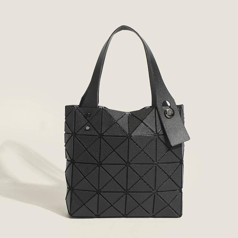 Mini Vier Kleine Quadratische Box Geometrische Diamant Tasche Mode Handtasche Alle Handtaschen Ausländischen Stil Hand Tragen Damen Tasche schwarz von Joom DACH