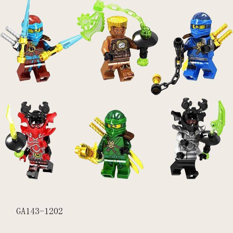 Minifiguren Puppen Bausteine Ziegel Modell Set Jungen Kinder Kinder Geburtstag Weihnachten Neujahr Kindertag Lerngeschenke von Joom DACH