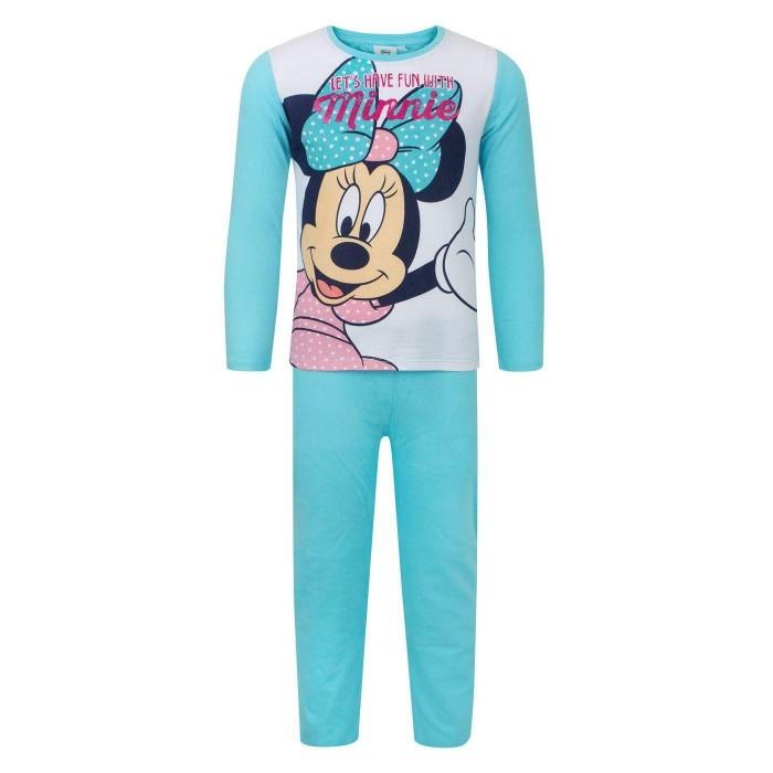 Minnie Mouse Langarm-Pyjama-Set „Have Fun“ für Mädchen 8 Years blau von Joom DACH