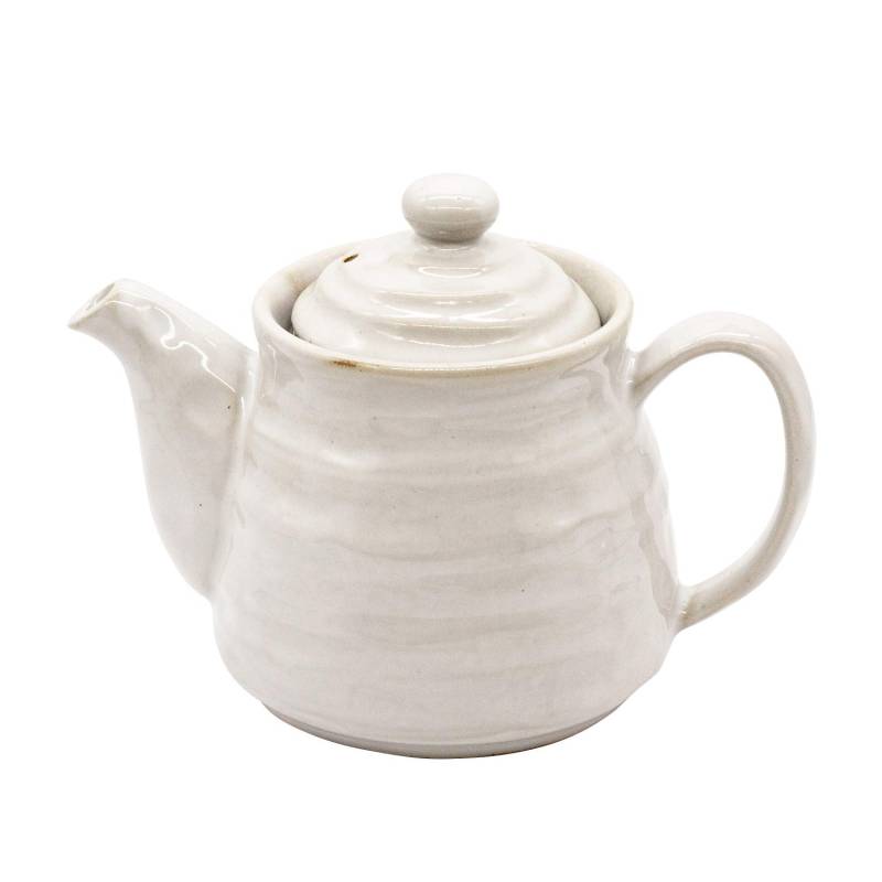 Mino Ware Topf ca. 530ml weiße Glasur Rokubei hergestellt in Japan 500-11 von Joom DACH