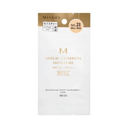 Missha M Cushion Foundation (Feuchtigkeit) Nachfüllpackung Nr. 21 Bright Skin Color (15g) von Joom DACH