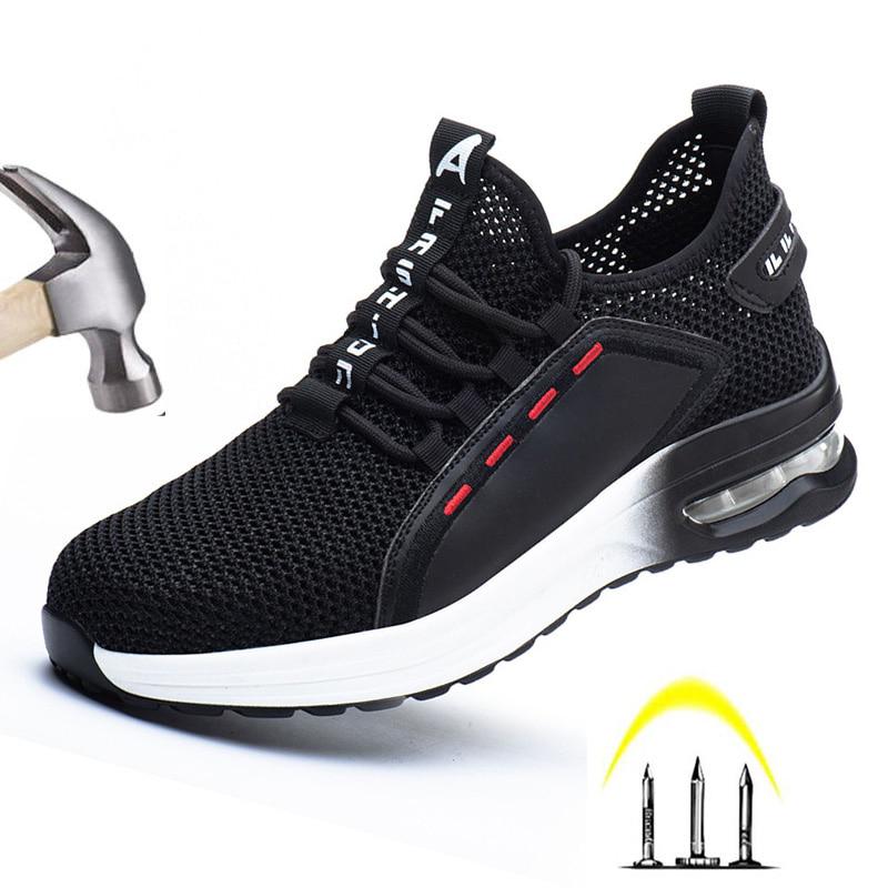 Mit Stahlkappe Kappe Neue Männer Arbeitssicherheitsschuhe Unzerstörbare Ryder Schuhe Leichte Atmungsaktive Anti-Smashing Anti-punktion Frauen Stiefel 40 schwarz Mit Stahlkappe Kappe Neue Männer Arbeitssicherheitsschuhe Unzerstörbare Ryder Schuhe Leichte Atmungsaktive Anti-Smashing Anti-punktion Frauen Stiefel 40 schwarz von Joom DACH