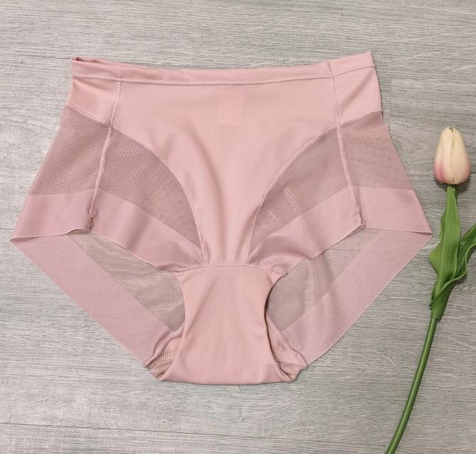 Mittlere Taille Nahtlose Höschen Frauen Hohe Elastische Weibliche Unterwäsche Frau Höschen Slip Plus Größe Unterhose Qualität Bragas XXXL L rosa von Joom DACH
