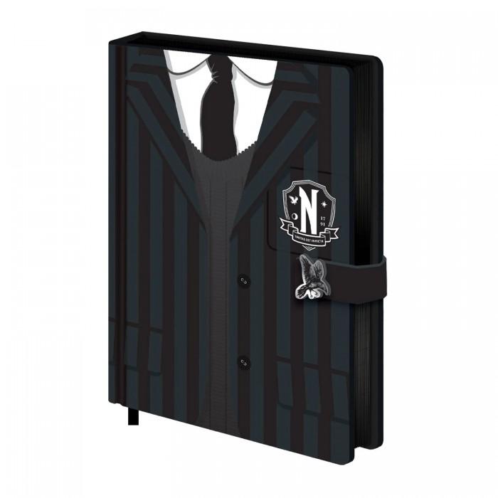 Mittwochs-Uniform-Tagebuch im A5-Format One Size schwarz von Joom DACH